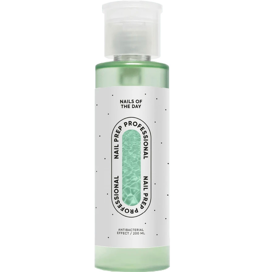 Nails Of The Day NailPrep, a product for degreasing and dehydrating natural nails, 200 ml