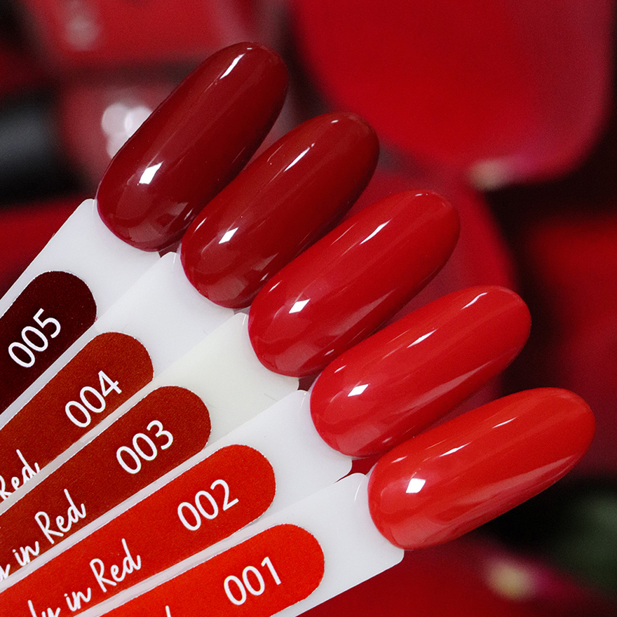 Лак для нігтів Komilfo ArtiLux Lady in Red 001, 8 мл