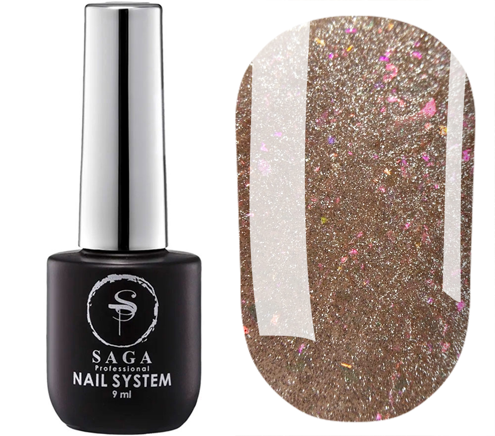 SAGA professional гель лак CAT SHINE 07 (бронзовый), 9 мл SAGA professional гель лак CAT SHINE 07 (бронзовый), 9 мл