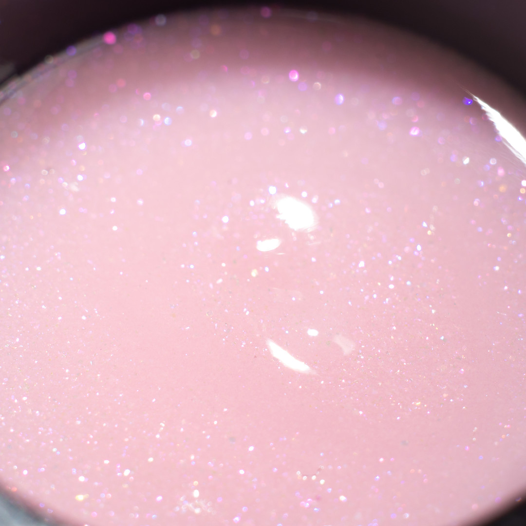 Kira Nails Acryl Gel - Glitter Pink, 15 g