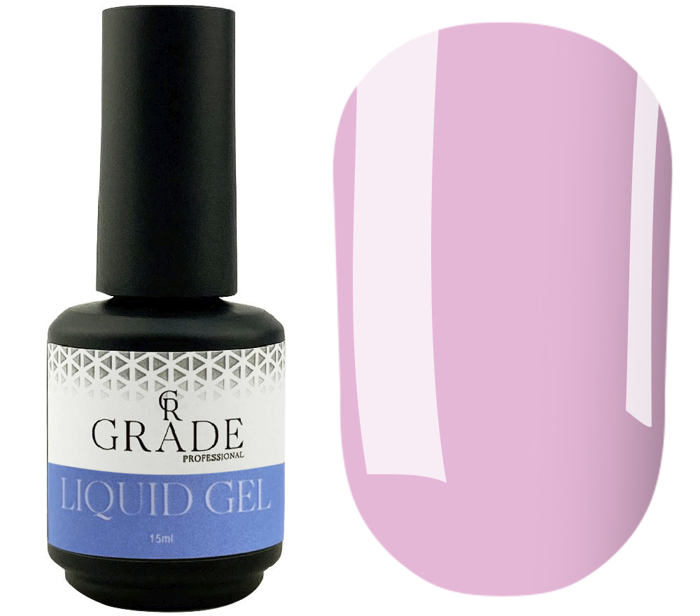 Grade Гель жидкий Liquid gel 02 (нежно-розовый), 15 мл