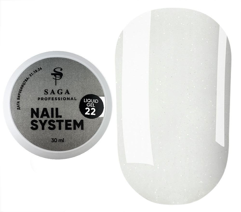 SAGA professional LIQUID GEL 22, 30 мл SAGA professional LIQUID GEL 22, 30 мл