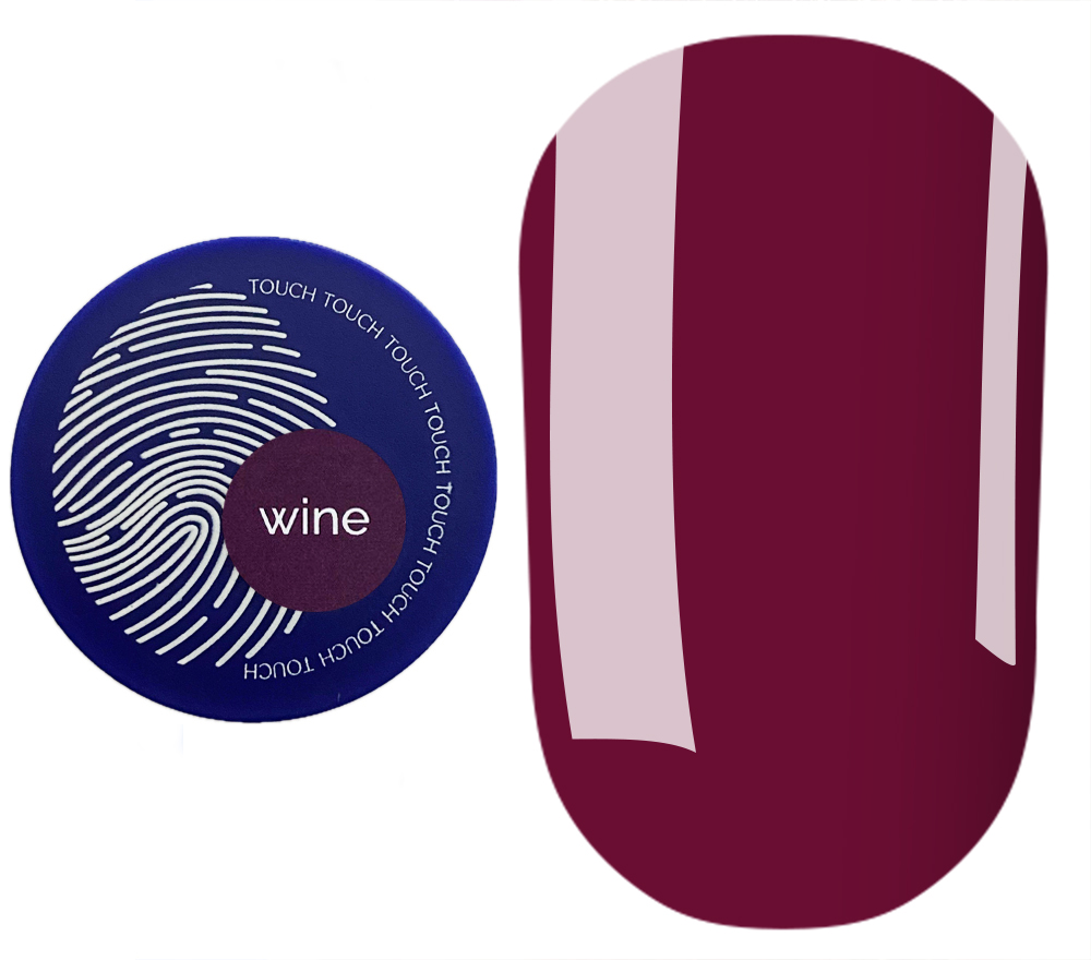 Touch База кольорова Cover Base wine (без пензлика), 15 мл Touch База кольорова Cover Base wine (без пензлика), 15 мл