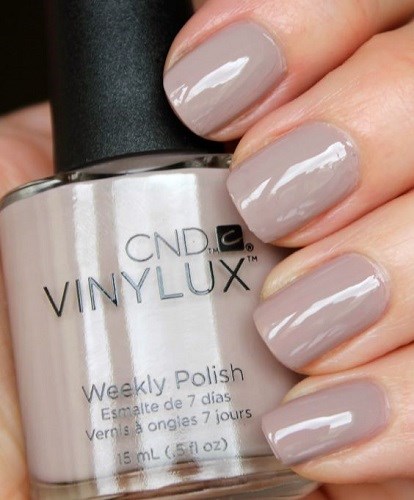 Лак CND Vinylux Weekly Polish - 185 Field Fox (бежево-коричневий, емаль), 15 мл