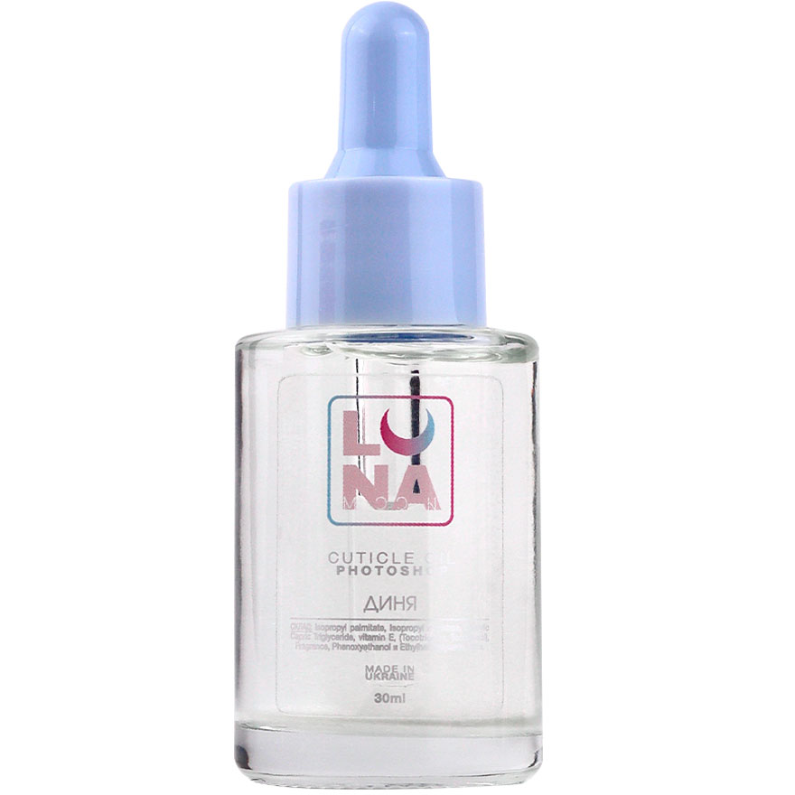 LUNA Dry cuticle oil with melon aroma Photoshop Oil, 30 ml