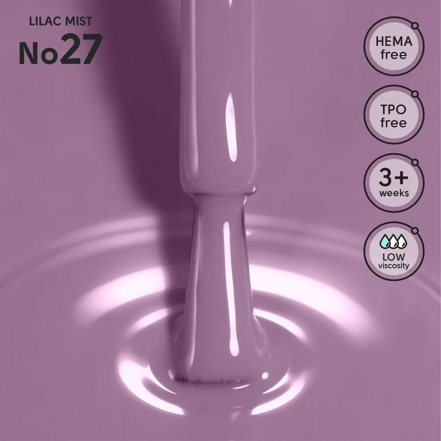Shelly Гель-лак Lilac Mist 27, 12 мл