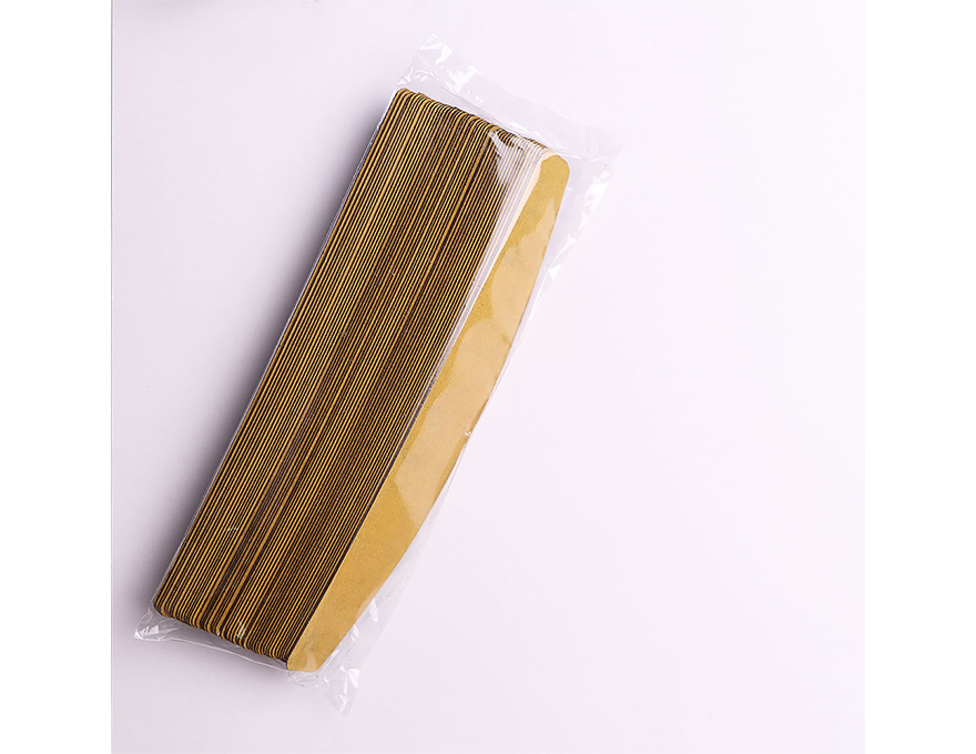 Komilfo replacement files for manicure - HALO, 150 grit, 23 / 135mm, 50 pcs