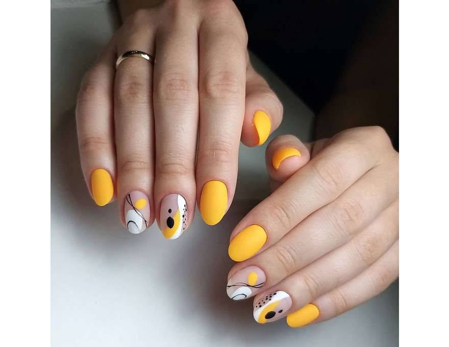 Atica Canary GPM192 gel varnish (bright orange, enamel), 7.5 ml