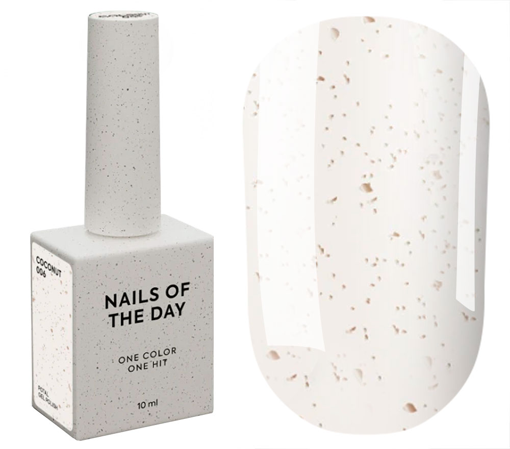 Nails Of The Day Гель-лак Let’s special Coconut, 10 мл