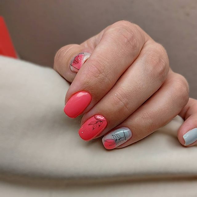 Gel varnish NUB 211 (magenta, enamel), 8 ml