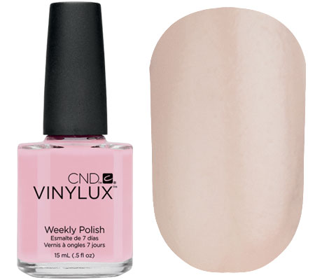 CND Лак для нігтів Vinylux Weekly Polish №132 Negligee (прозоро-рожевий, емаль), 15мл