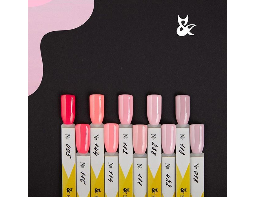 FOX gel varnish No. 422 (light pink, enamel), 7 ml FOX gel varnish No. 422 (light pink, enamel), 7 ml
