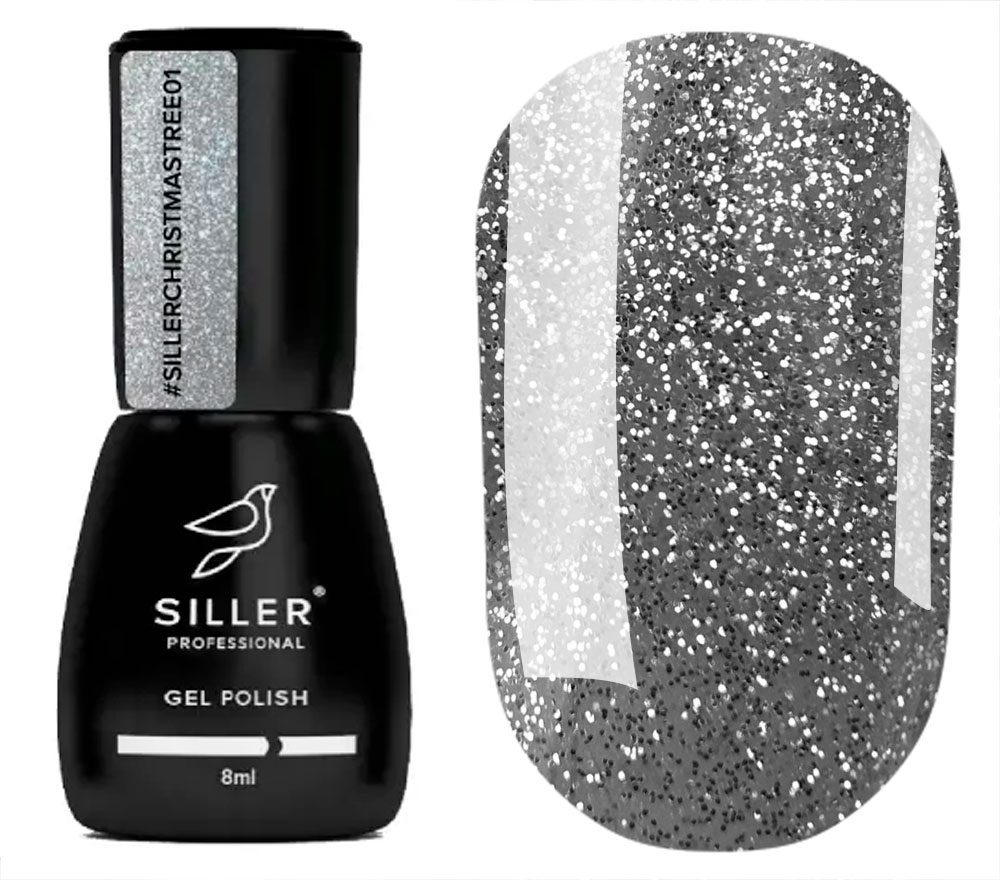 Siller Гель-лак Christmas Tree №01, 8 мл