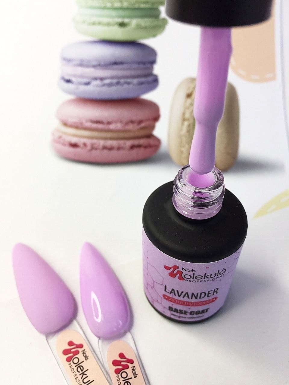 Molekula Base Color Lavander (lavender, enamel), 12 ml