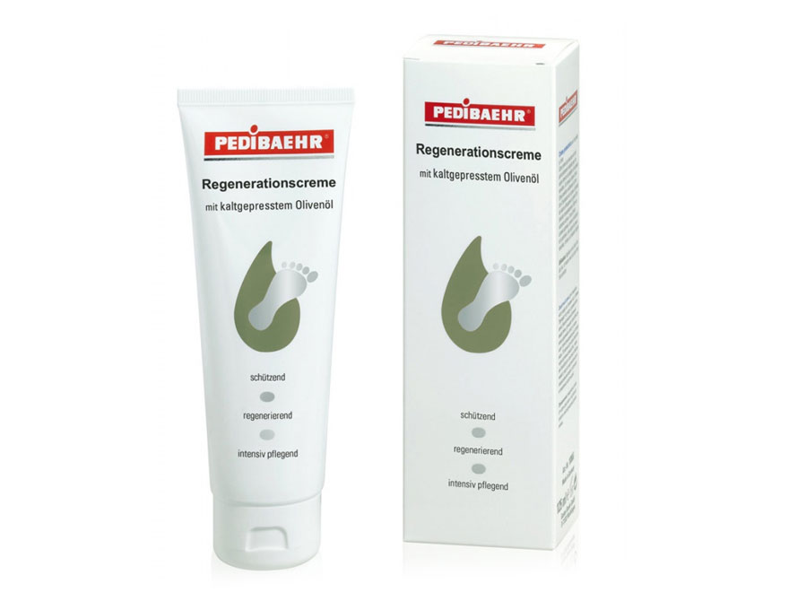 Baehr Regenerating foot cream for very dry skin with olive oil, 125 ml Baehr Regenerating foot cream for very dry skin with olive oil, 125 ml