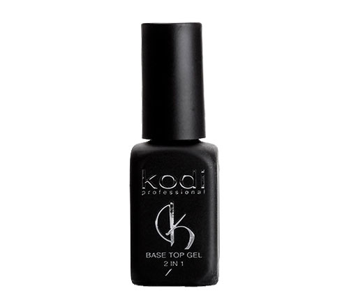 Gel polish Kodi Professional, Rubber Base/Top Gel - rubber base/top, 12 ml