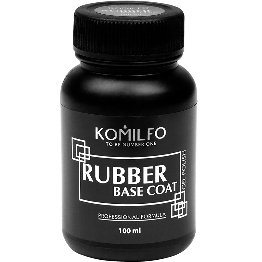 Komilfo Rubber Base - каучукова база для гель-лаку, 100 мл (бочонок)