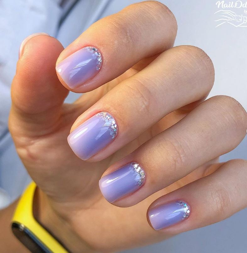 Kira Nails Color Base 010 (лилово-голубой), 6 мл