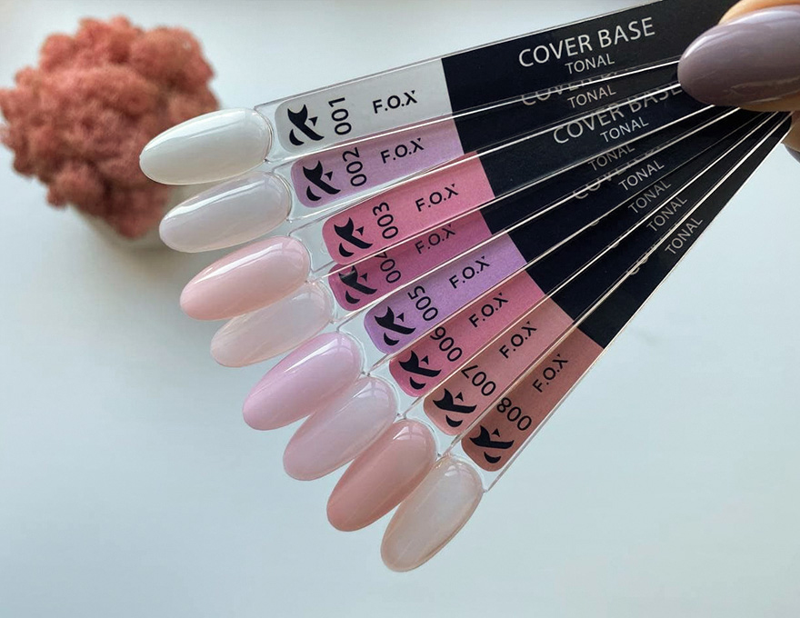 F.O.X Nail Base Tonal Cover Base 001 (jar), 30 ml