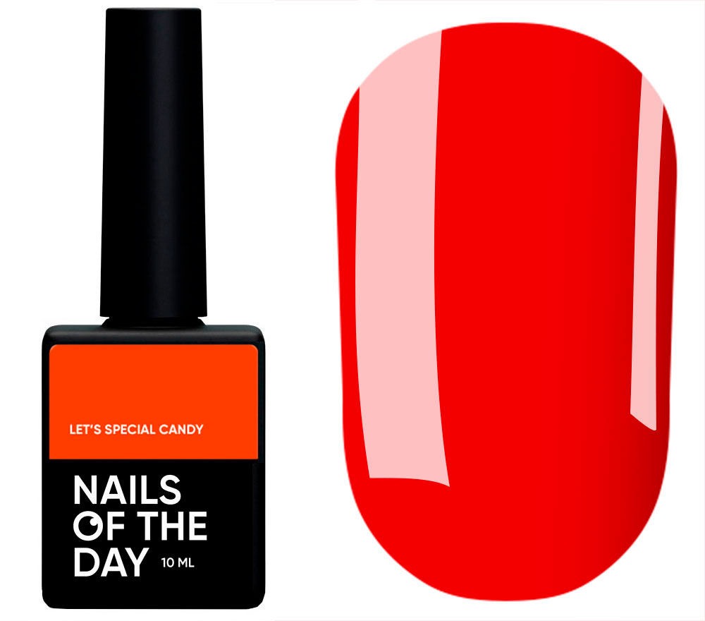 Nails Of The Day Gel polish Let's special Candy, 10 ml