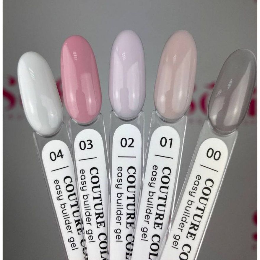 Couture Colour Builder Easy Gel №04 (молочный), 15 мл