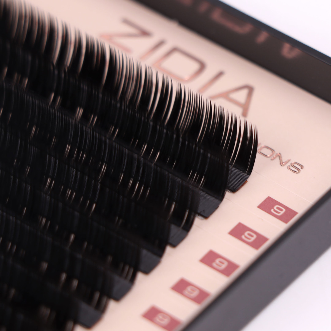 ZIDIA Premium Lash Extensions 20 lines - M0.1 x 9 mm
