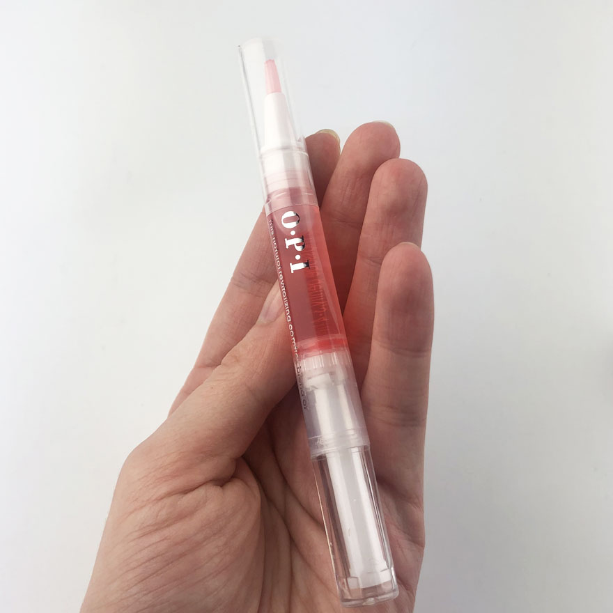 Oil pencil for cuticles and nails, strawberry