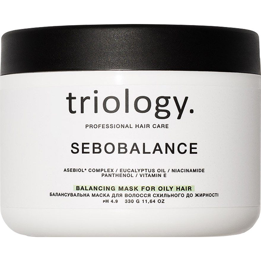 Triology Балансувальна маска для волосся схильного до жирності Sebobalance, 330 г