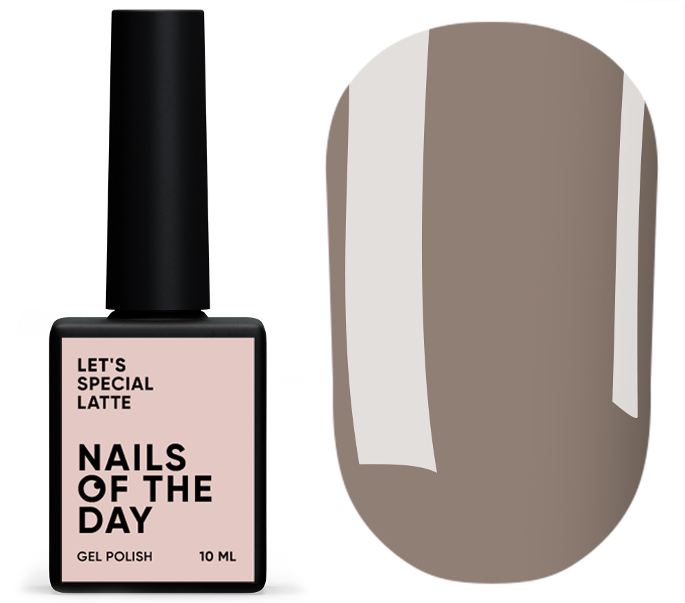 Nails Of The Day Гель-лак Let’s special Latte, 10 мл