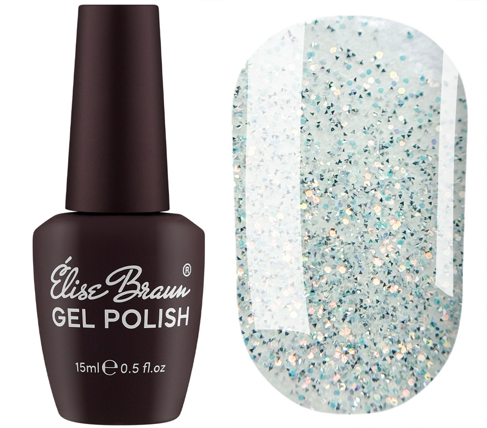 ELISE BRAUN Top Opal No Wipe Топ для нігтів №2, 15 мл