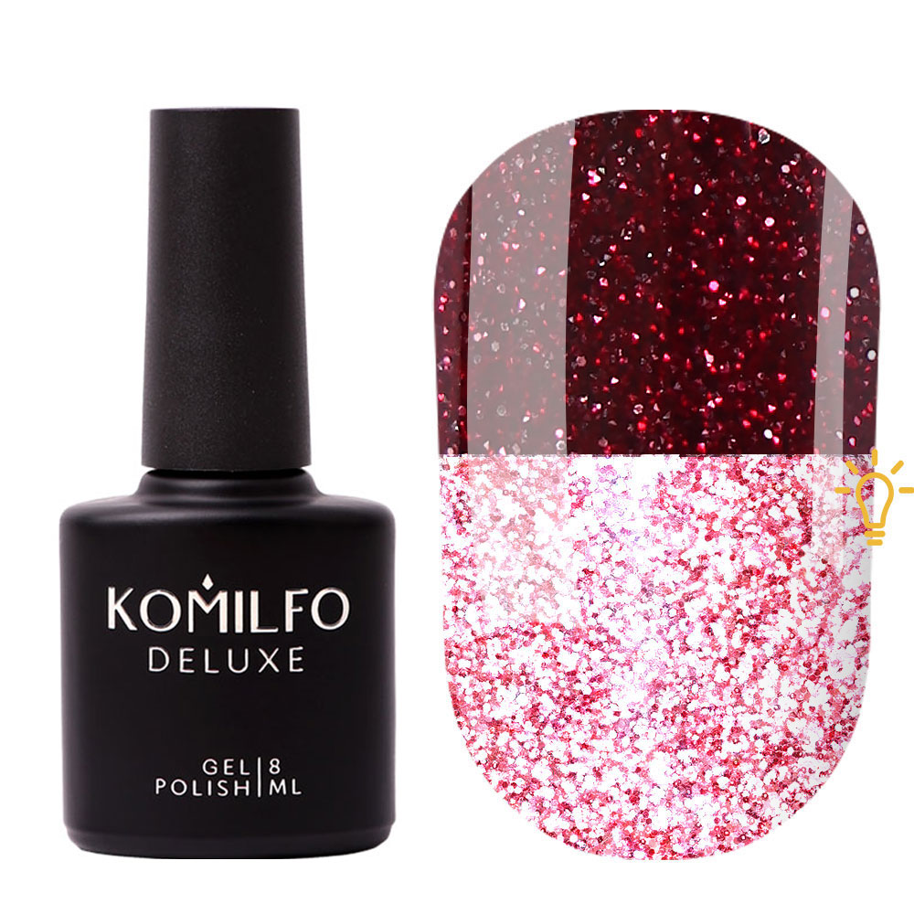 Komilfo Luminous Base 007 (deep red, reflective), 8 ml