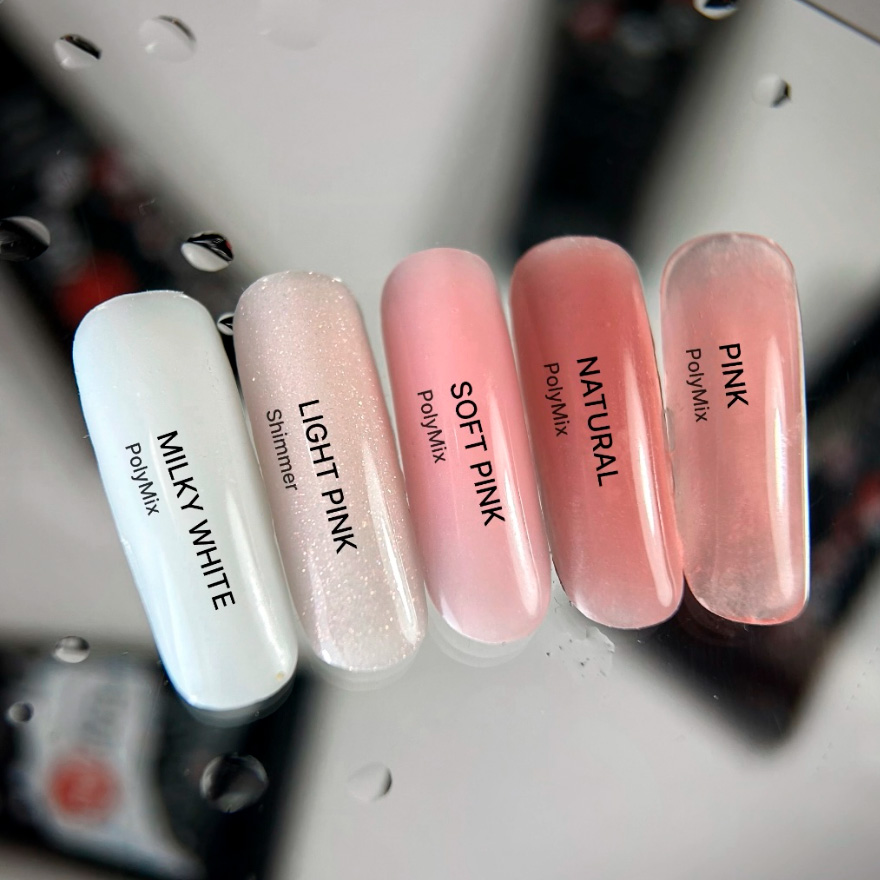 Atica Полигель Polymix Light Pink Shimmer 30 г