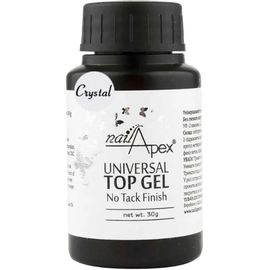 Nailapex Top Gel Crystall, 30 ml