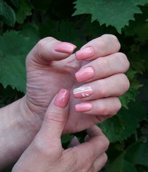 Gel polish Molekula №116 (pink powder, enamel), 6 ml