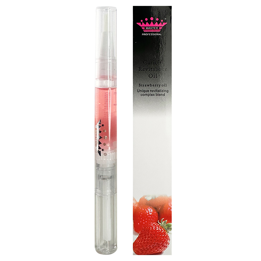 Oil pencil for cuticles and nails, strawberry