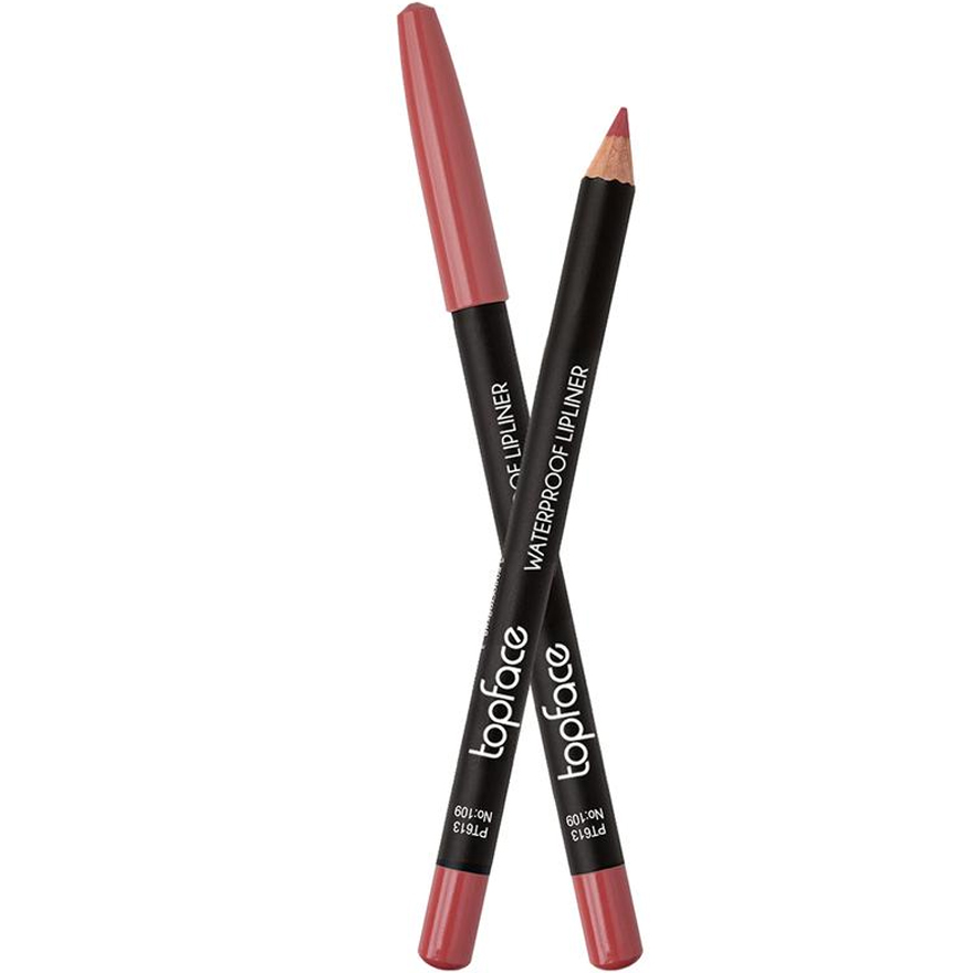 TopFace Waterproof lip pencil "Waterproof Lipliner" - 109, 1.14 g