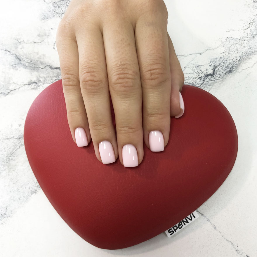 SPENVI Подушка під лікоть для манікюру Heart Red
