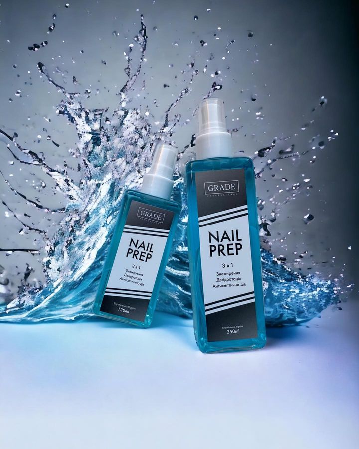 Grade Знежирювач Nail prep, 250 мл