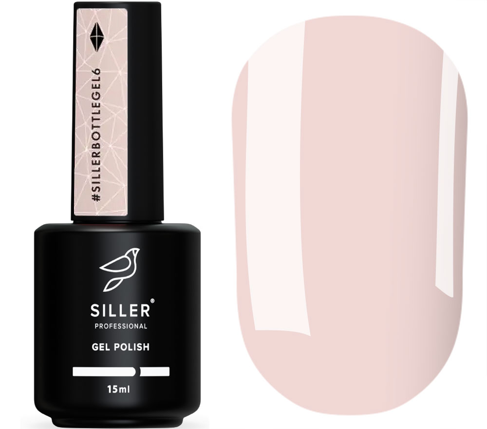 Siller Bottle Gel №06 (світло-бежевий), 15 мл