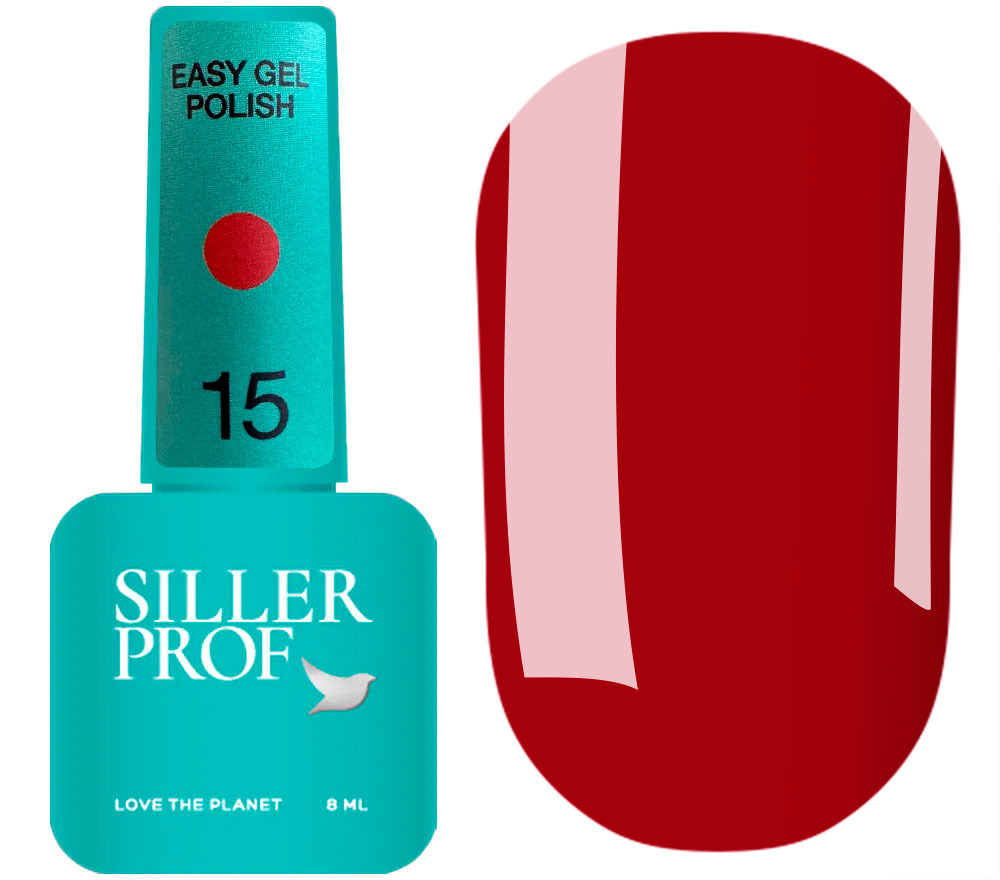 Siller One-step gel polish for nails One-step gel polish EASY No. 15, 8 ml