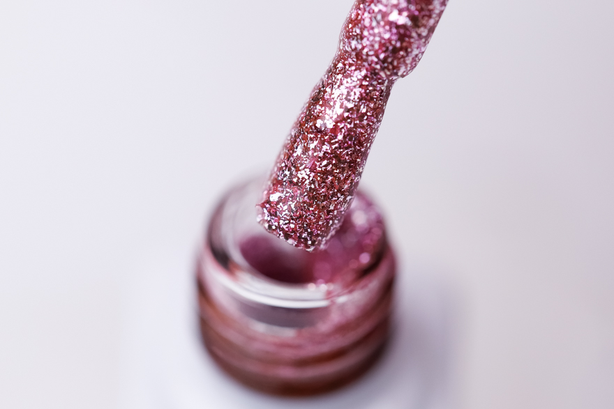 Molekula DIAMOND gel varnish No. 509 (pink, micro gloss), 6 ml