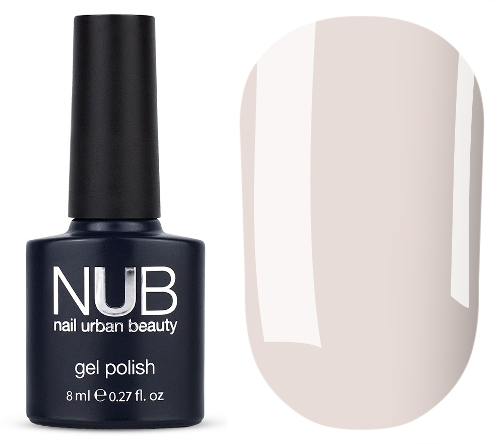NUB Gel nail polish 256 Porcelain (beige porcelain, enamel), 8 ml