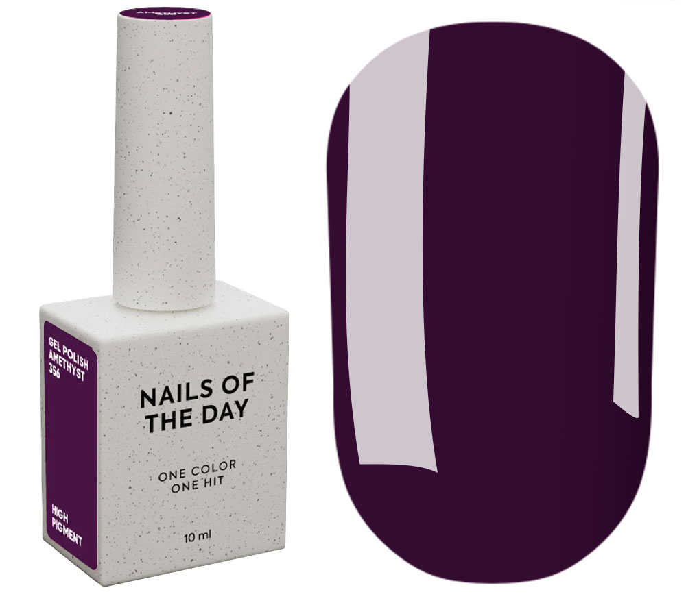 Nails Of The Day Гель-лак для нігтів Amethyst 356, 10 мл