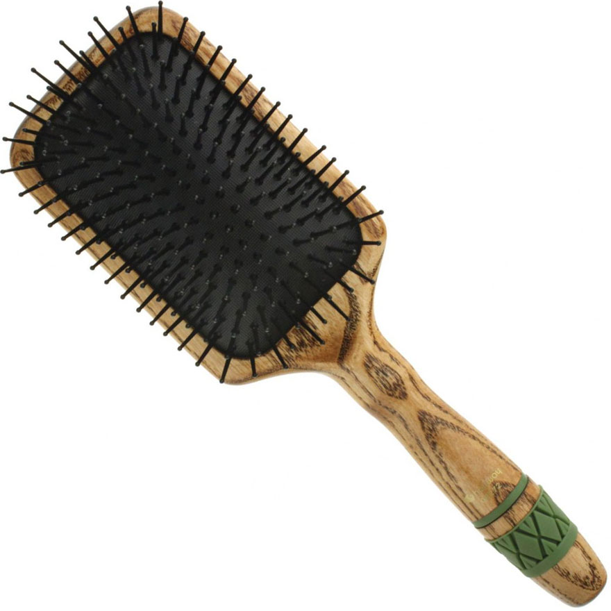Hairway Massage Brush Flexion 11-Row Rectangular Wide