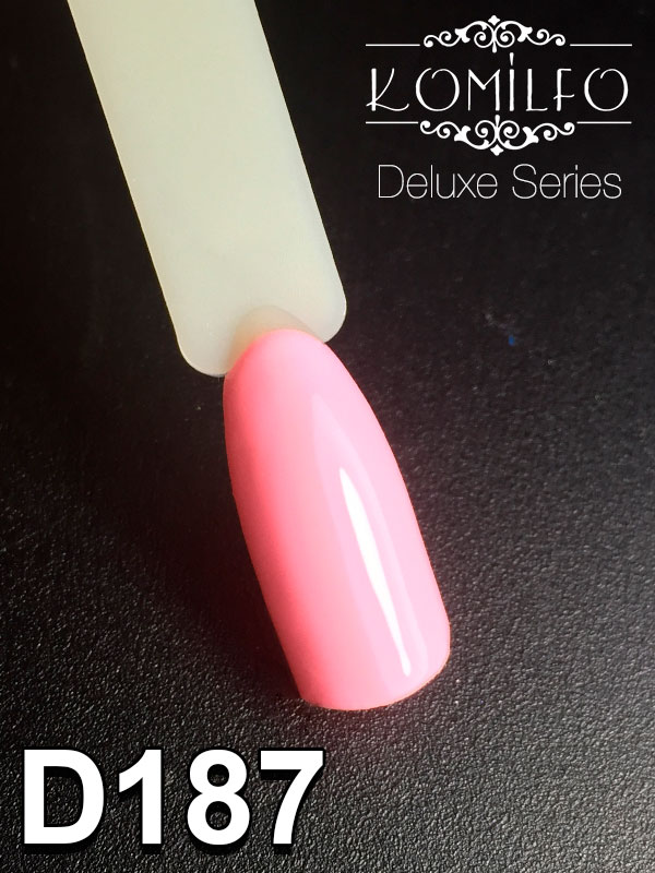Gel Polish Komilfo Deluxe Series D187 (light pink, enamel), 8 ml.