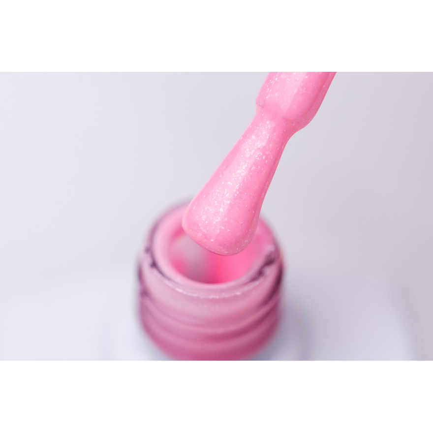 Gel polish Molekula No. 143 (pink, with mica), 6 ml