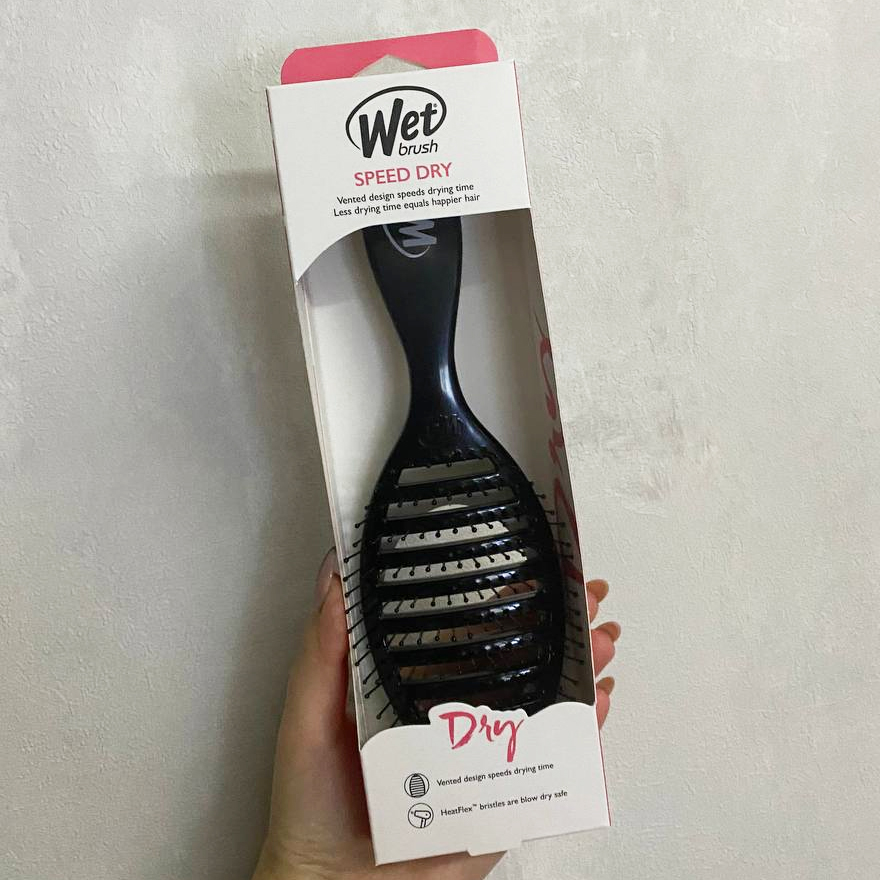 WET BRUSH Hair brush SPEED DRY - Black