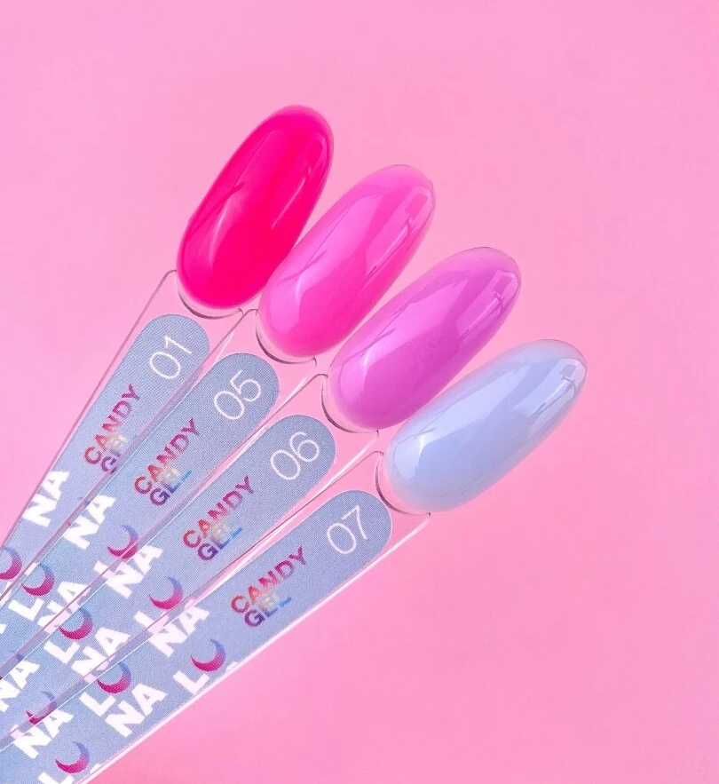 LUNA Candy Gel No. 05 (pink), 15 ml