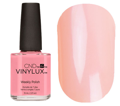 CND Лак для нігтів Vinylux Weekly Polish №182 Blush Teddy (ніжно-рожевий, емаль), 15 мл