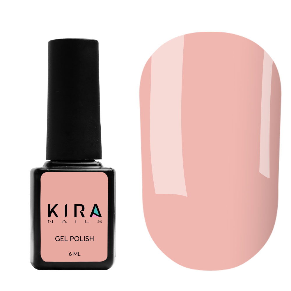 Гель-лак Kira Nails №111 (рожево-бежевий, емаль), 6 мл